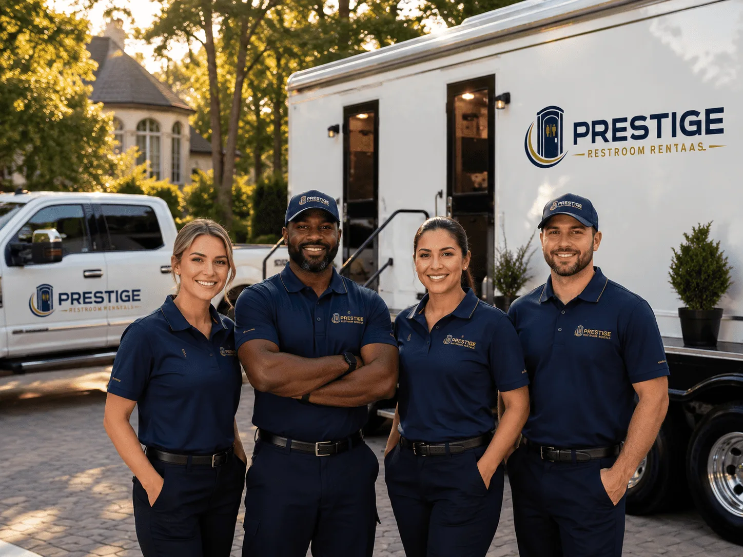 Trusted Luxury Portable Restrooms company in Memphis, MI